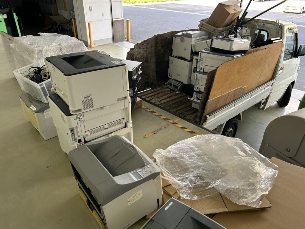 【経費削減】鹿児島 オフィスOA機器回収｜リース会社・パソコン業者様向け