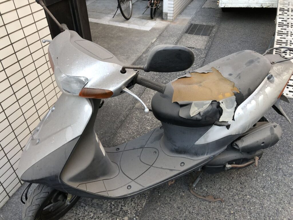 鹿児島市下荒田 スクーター無料回収｜新年の不用品整理もハローネット鹿児島よろしくお願いいたします。