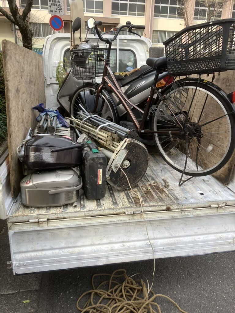 鹿児島市で引越し時のバイク・家電処分！無料回収＆廃車手続き