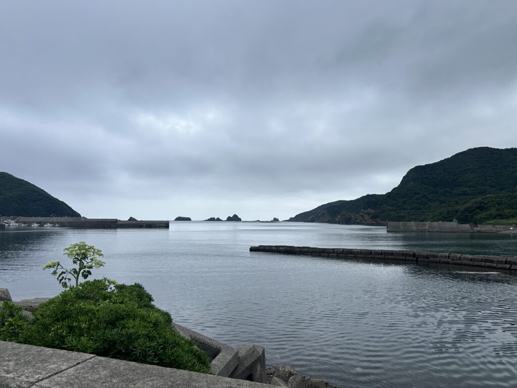 南さつま市坊津町の漁港