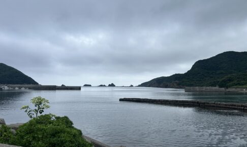 南さつま市坊津町の漁港